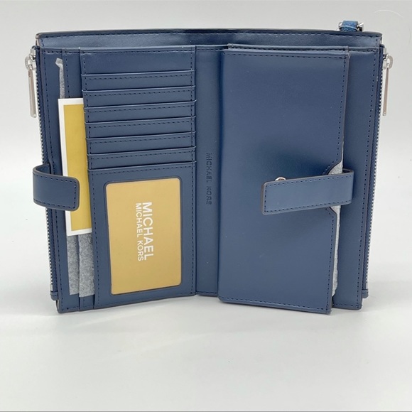 Michael Kors Double Zip Wallet Wristlet - Picture 6 of 9